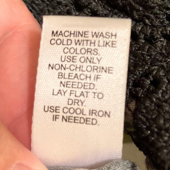 Est. 1946 Green and Black Striped Lace Trimmed Blouse Size M EUC - Picture 7 of 7